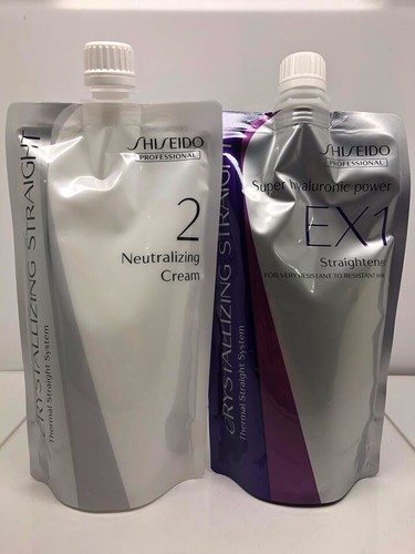 2 x Shiseido Straightening Cream Set EX1 + 2 SET Very Resistant - FREE POSTAGE - Picture 2 of 2
