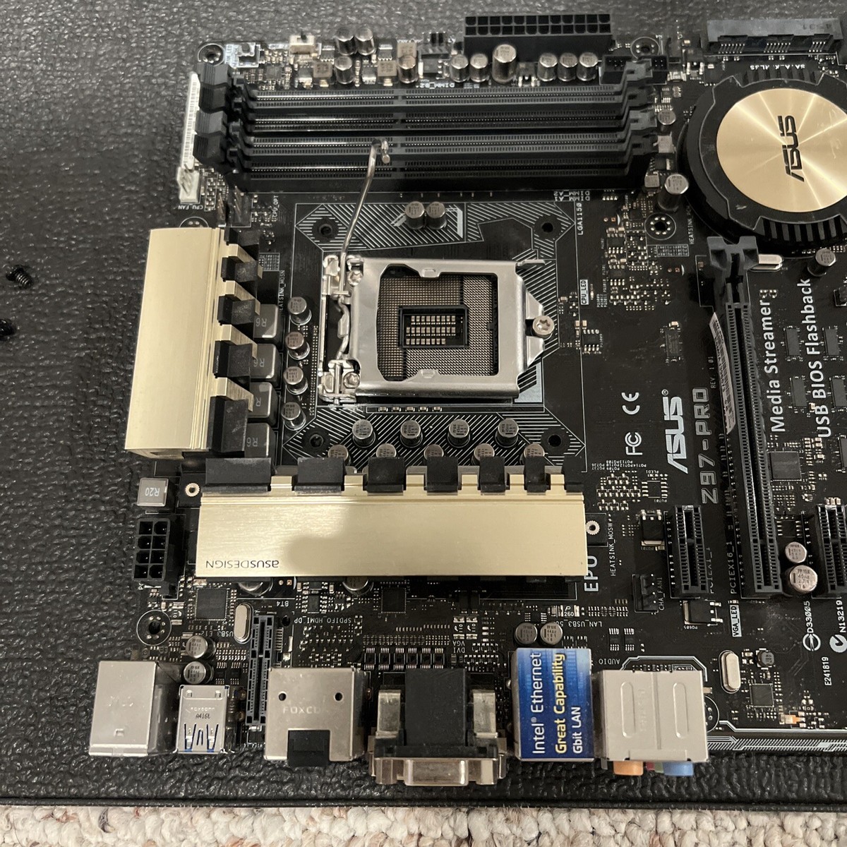 ASUS Z97-PRO LGA 1150 Intel Z97 SATA3.0 USB3.0 VGA HDMI DVI