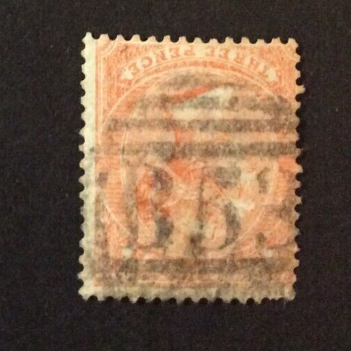 BroadviewStamps Great Britain used in Mauritius (Postmark B53).  Fantastic! - Bild 1 von 3