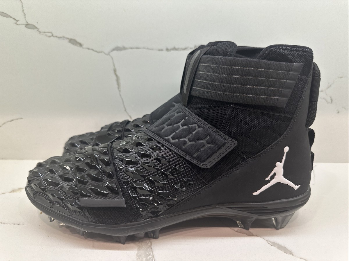 Jordan Force Savage Elite 2 Football Cleats Men\'s Size 14 Black CV1665-003 RARE! Jordan Force Savage Elite 2 Black for Sale | Authenticity  main image 4