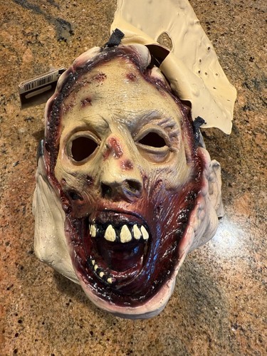 Rubies Friday the 13th 2 PIECE Jason Voorhees Mask REMOVABLE Hockey Part! NEW - Picture 8 of 9