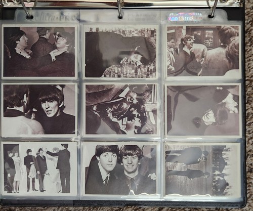 Beatles ALL SIX COMPLETE SETS OF 1964 TOPPS BUBBLE GUM CARDS IN NICE BINDERS! - Picture 12 of 14