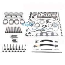 2.0T Gasket Repair & Pistons & Valves Kit Fit For Buick Chevrolet Cadillac LTG