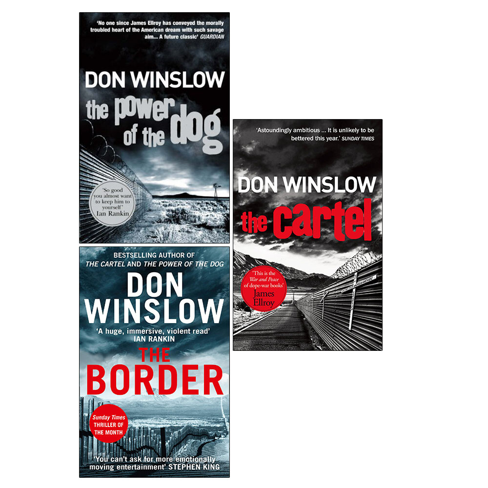 Don Winslow's The Power, The Cartel, The Border 3 Books Collection Set PB NEW