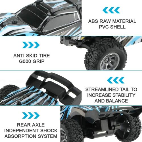 2PCS 1:32 High Speed 20KM/h RC Car Remote Control Off-road Truck Buggy Toy Adult - Picture 7 of 13