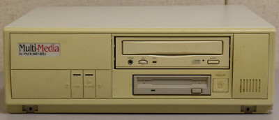 DEAD Packard bell Multi-Media PB411A Intel 486 SX CR-563-B CD-ROM