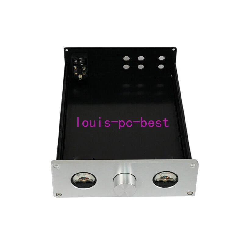 New Aluminum Chassis DIY HiFi Power filter Case VU Meter Shell Size 194*311*68mm - Bild 4 von 4