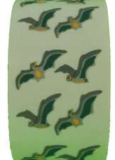 400 Bat Stickers in roll of 100 modules 2"x2" , each sticker 1"- 1.50" RFZ2201
