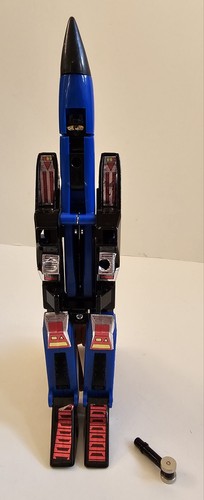 Vintage 1985 Dirge Hasbro G1 Transformers F-15 Fighter Action Figure Toy - Picture 6 of 10