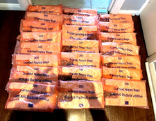 Adult Scented Nappy Bags Anti Bacterial Tie Handle Sacks - 300 x22