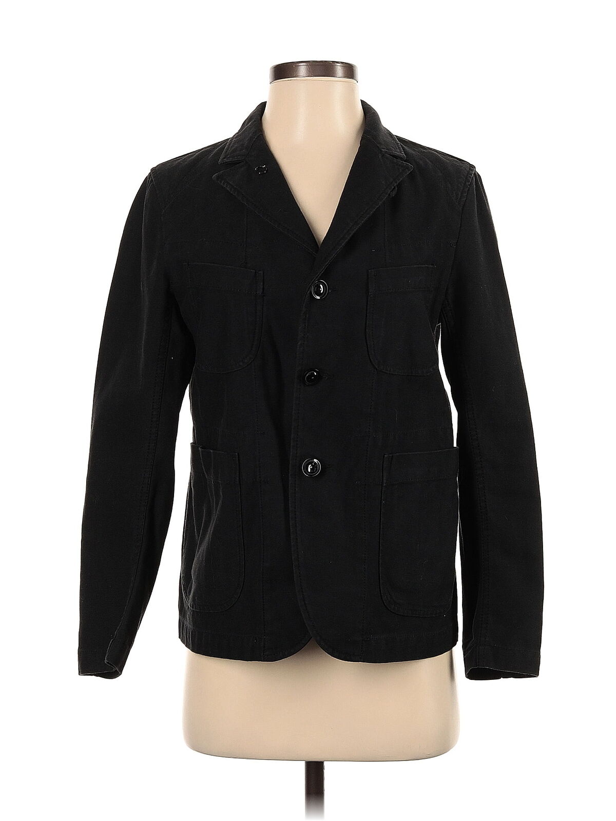 Engineered Garments Women Black Denim Jacket 1 - image 1