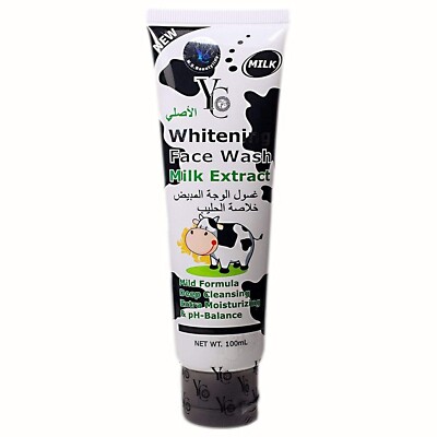 YC Whitening Face Wash with Milk Extract Deep Cleansing  100ml