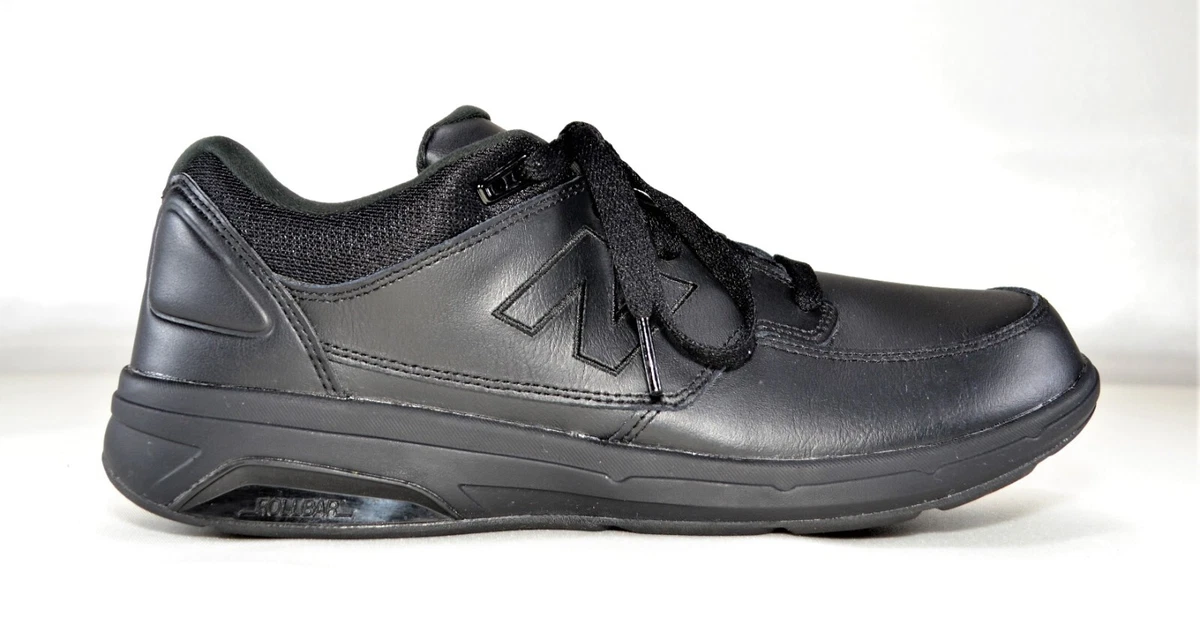 New balance men's walking shoes clearance black