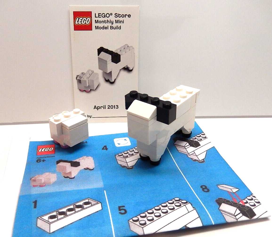 Lego 40064 Sheep & Lamb Monthly Mini Model Build April 2013 100