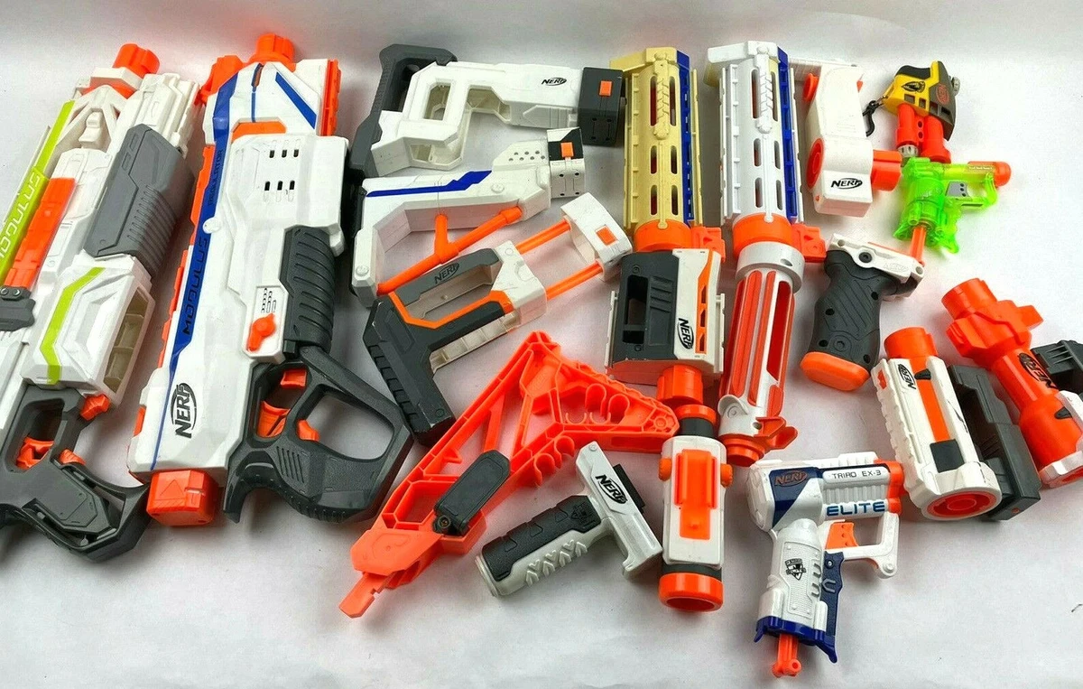 NERF N Strike Modulus Regulator GUN AND ACCESSORY LOT C1294F07