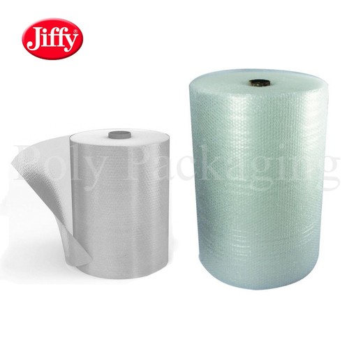 JIFFY BRANDED SMALL Bubble Wrap 500mm and 750mm Wide Rolls Premium Straight Tear - Picture 3 of 9