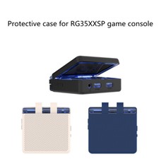 Silicone Case for ANBERNIC RG35XXSP Gaming Console Drop Protection Solid Color