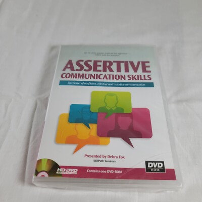 ASSERTIVE Communication Skills (2013, DVD-ROM) With Debra Fox; Confidence Power
