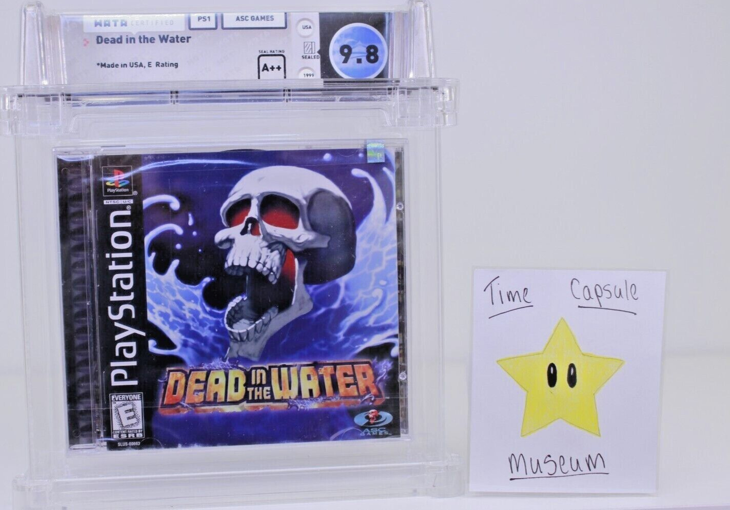 Dead in the Water New PlayStation 1 PS1 Factory Sealed WATA 9.8 A++ TOP POP