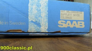 SAAB 900 classic Soft Boot Cover Tonneau NEW