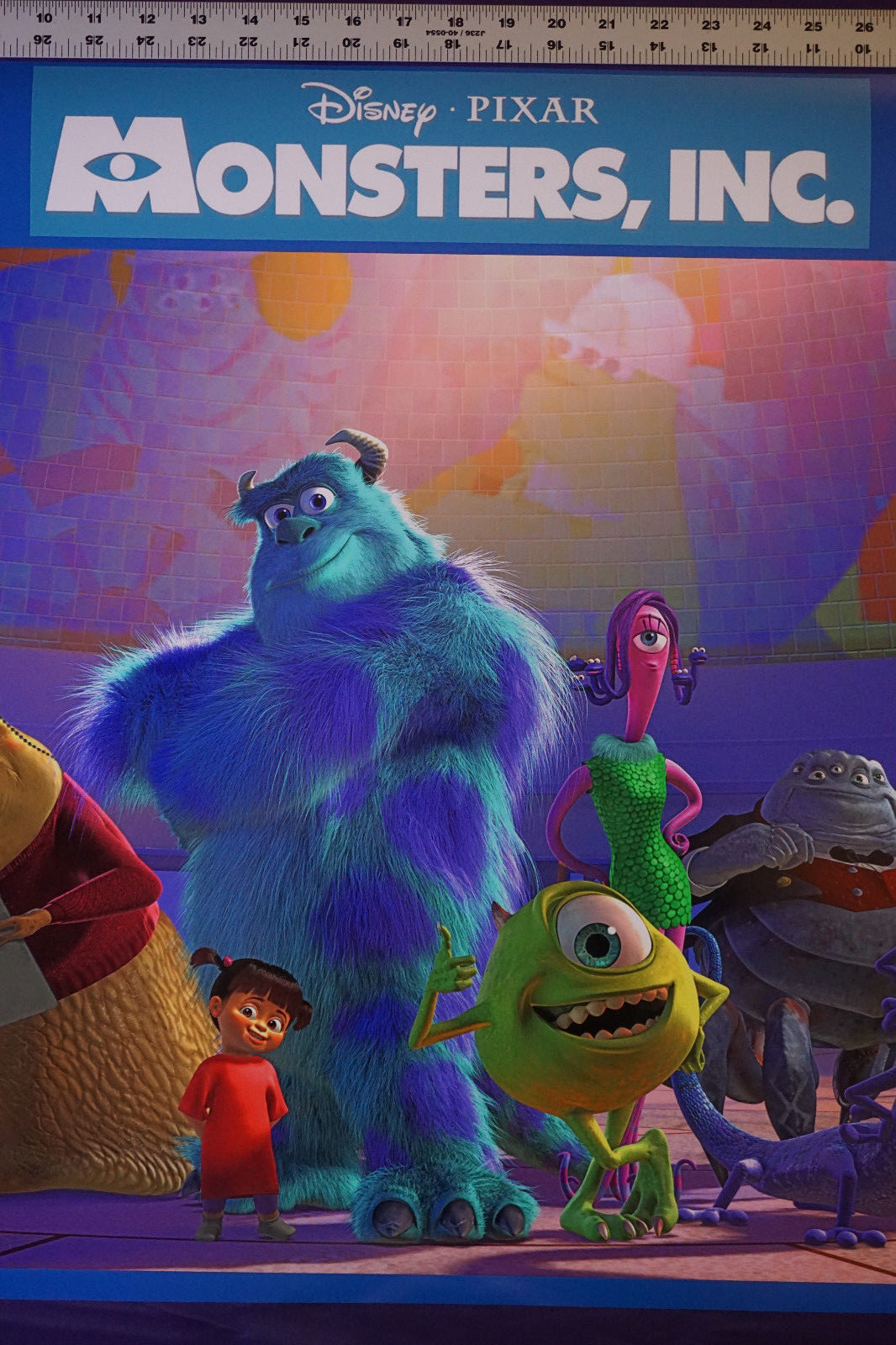 Boo And Randal Monsters Inc Sulley Mike Boo Celia Randal Disney Movie Poster 24X36 New ...