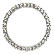 STAINLESS STEEL BEZEL 36.8 MM, FITS TO ROLEX ...