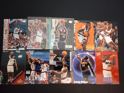 10 ct lot of Different Antonio McDyess Cards Nuggets
