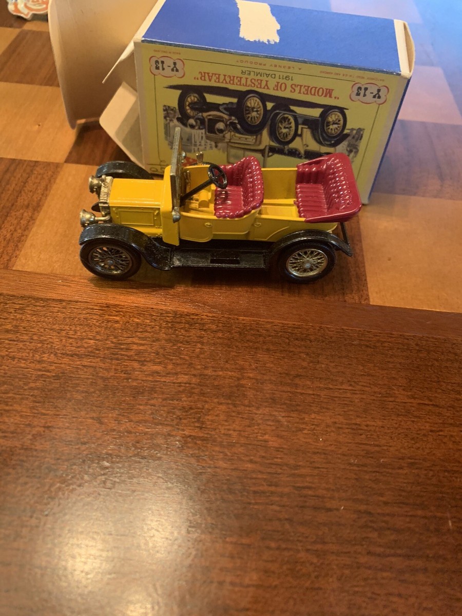 VINTAGE MATCHBOX Models of Yesteryear 1911 DAIMLER #Y-13 A Lesney