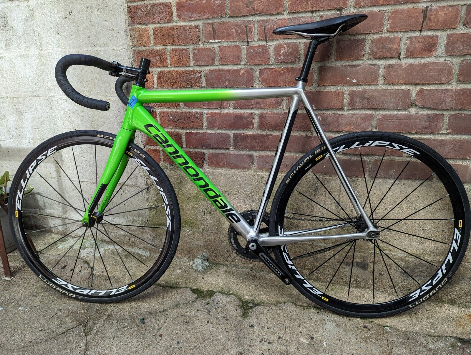 Cannondale track CAAD 10 CAAD10 pista fixed gear velodrome single speed mavic 