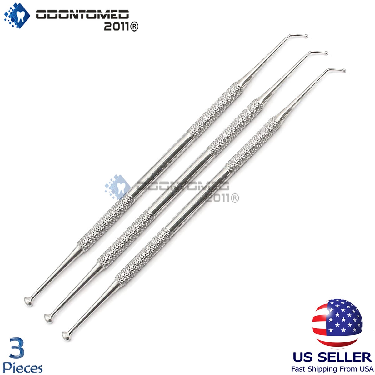 Asem Hmi Dental Instrument Dental Ball Burnisher 751-27/29 - Double ...