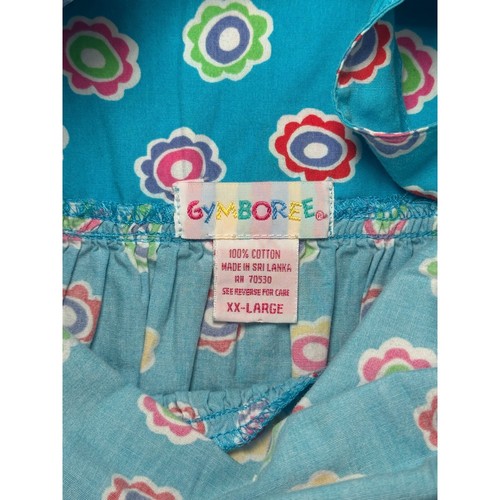 90s Rainbow vintage Gymboree DAISY knot Sundress Girls XX-Large Sleeveless - Picture 4 of 12