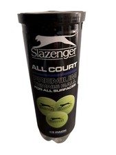 Slazenger Club All Court Premium Tennis Ball - New Pack of 3 in pressurised tube