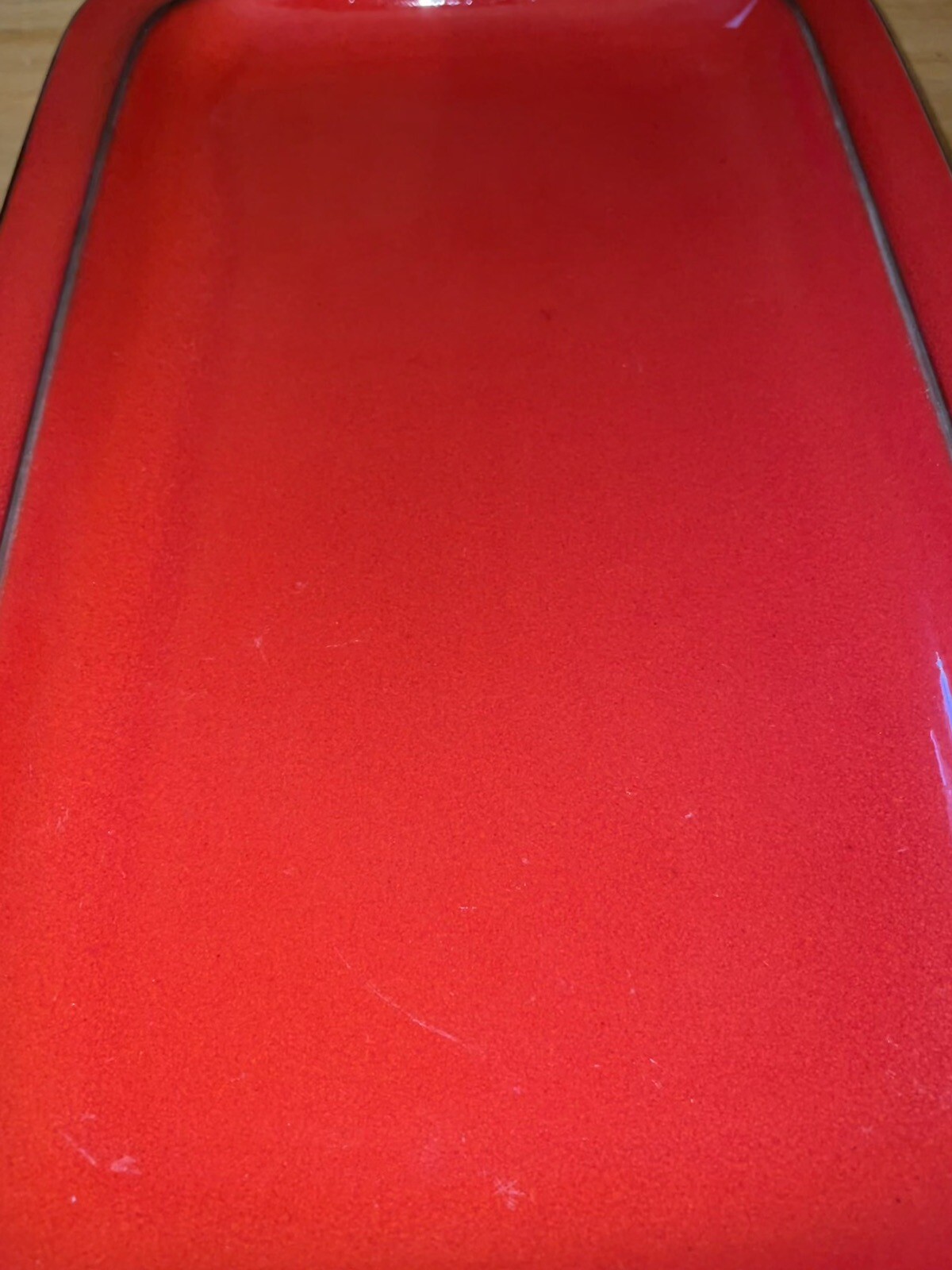Flammfest Flame Red Platter 11.5&rdquo; Thomas Rosenthal Made In Germany WOW!