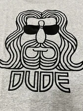 The Dude - The Big Lebowski T-Shirt S/M Rare