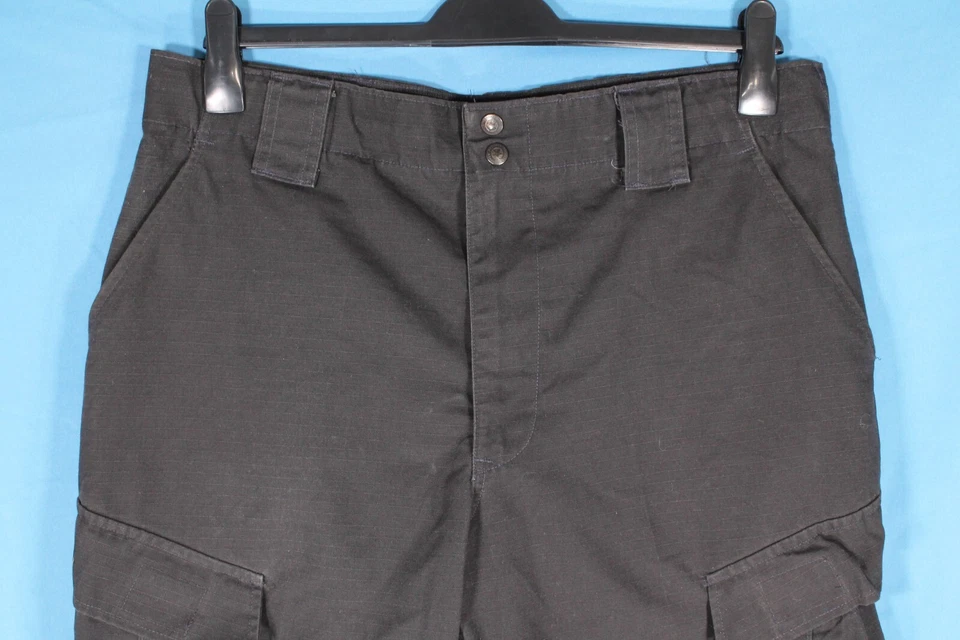 PROPPER Black PUBLIC SAFETY Tactical Military BATTLE RIP Work Cargo Pants 36R-32 - Image 2 of 4