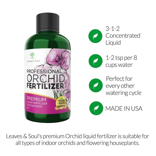 Durable 8 oz Orchid Nutrients - Liquid Concentrate for All Varieties & Growth - Picture 4 of 7