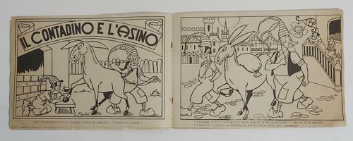 99226 Album da colorare - Il contadino e l'asino - Fantini - Picture 4 of 6