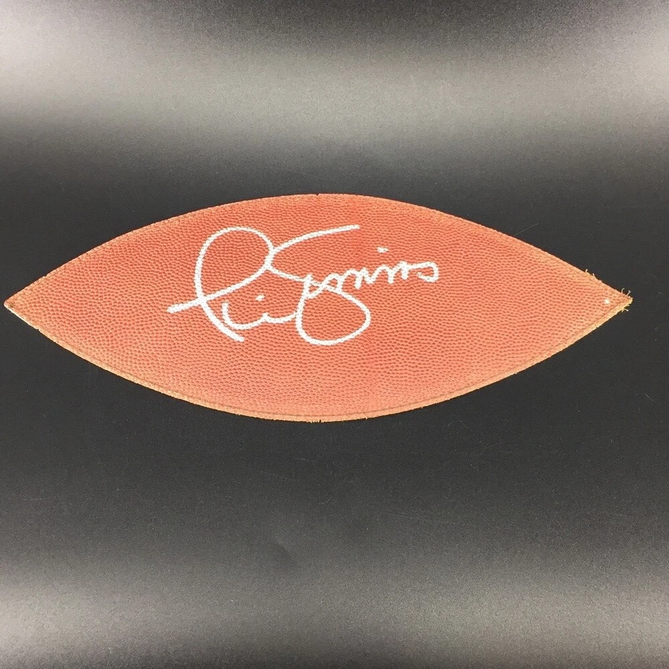 NY Giants Phil Simms HOF Signed NFL Football Panel - Official NFL PSA Auction - Image 2 of 4