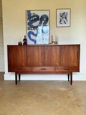 Enfilade de style scandinave en teck 1960 longueur 220 cm