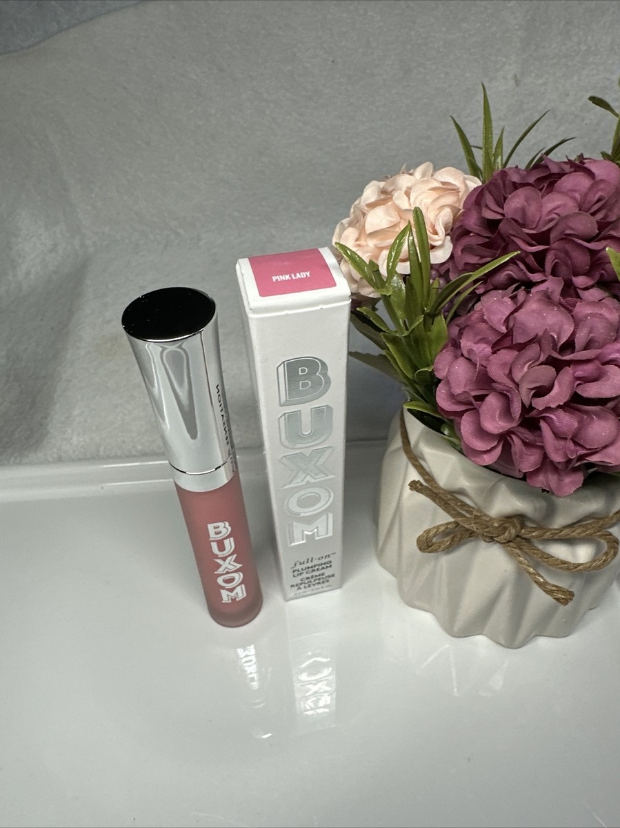 ぽんさま専用★Her lip to Over Check Long BUXOM Full-On Plumping Lip Cream Gloss Pink Champagne 0.14