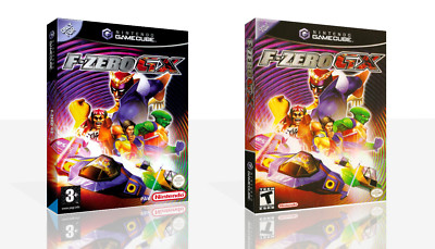 F-Zero GX Case Box Art Work Cover only