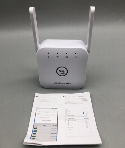 ULTRAXTEND Répéteur Répéteur Wifi Booster Extender Prise Facile 1 Pièce NON TESTÉ *LIRE - Photo 2/20