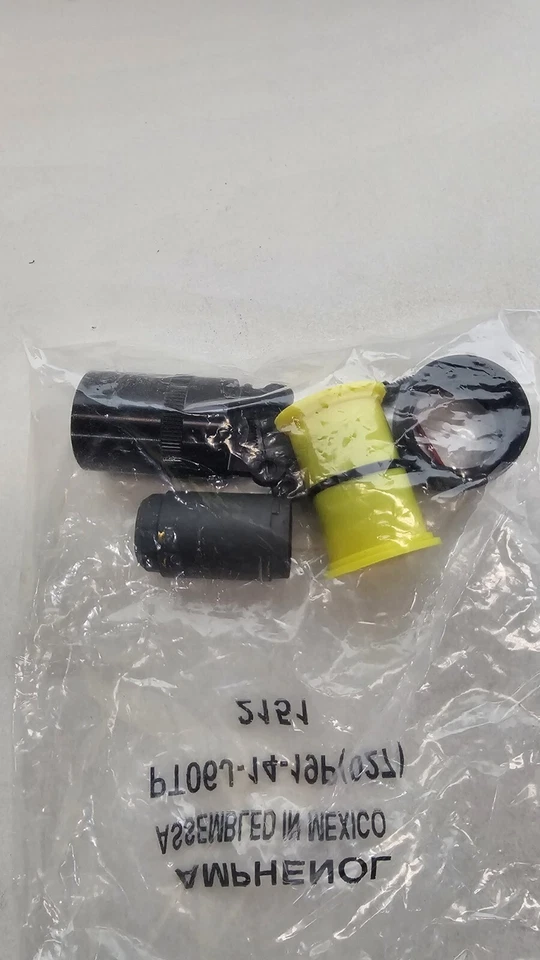 Conector Amphenol PT06J-14-19P (027), MIL-C-26482 Serie 1, Contactos de Soldadura Foto 2 de 2