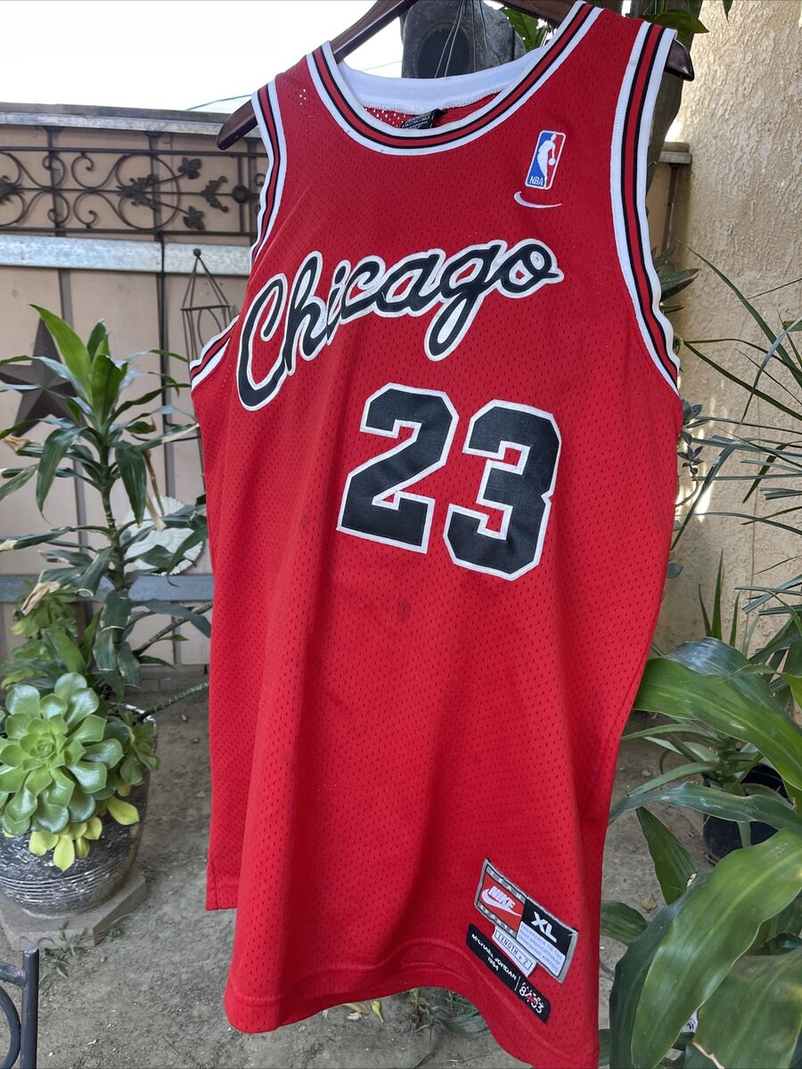 Vintage Nike NBA Chicago Bulls Michael Jordan Basketball Jersey