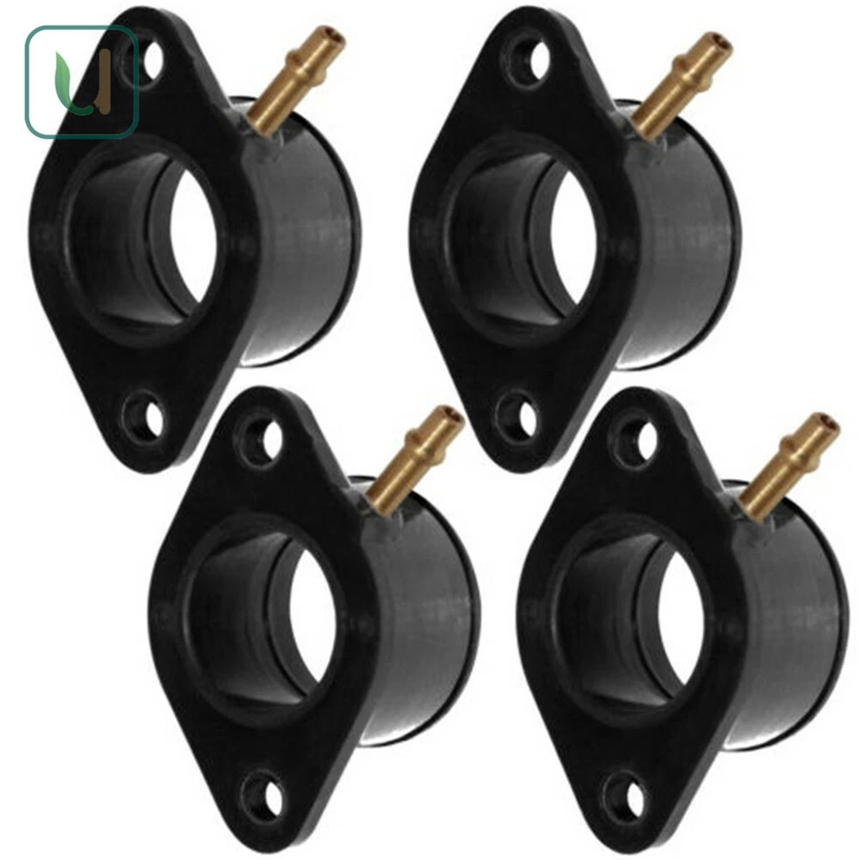 4X Carburetor Intake Manifold Boot Fit Kawasaki KZ650 KZ650B KZ650C 1977-1979 - Image 4 of 4
