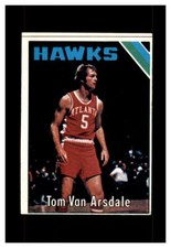 1975-76 TOPPS BASKETBALL ATLANTA HAWKS #7 TOM VAN ARSDALE 