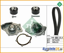 Water pump + timing belt kit INA 530023430 for Citroën C5 I
