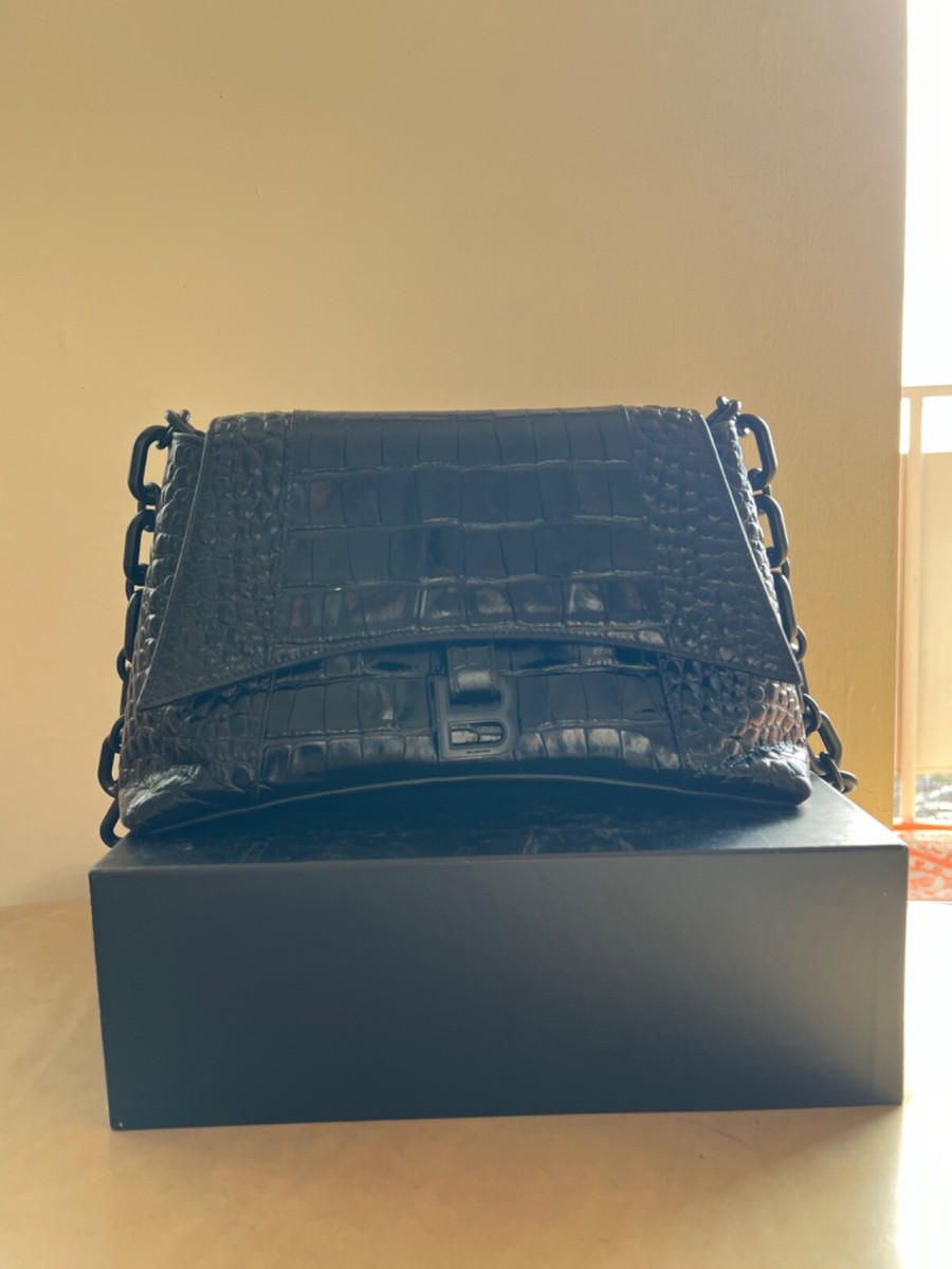 Balenciaga 781796210J01000 関税送料込 Balenciaga Downtown Chain Shoulder Bag | eBay