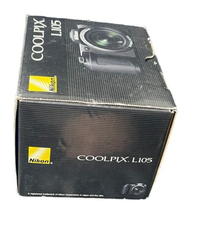 Nikon COOLPIX L105 12.1MP Digital Camera - Black With Box & CD. - Picture 6 of 7