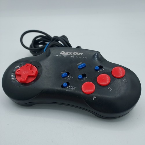 Vintage Sega Genesis Mega Drive Controller Quick Shot Invader 3 QS-183